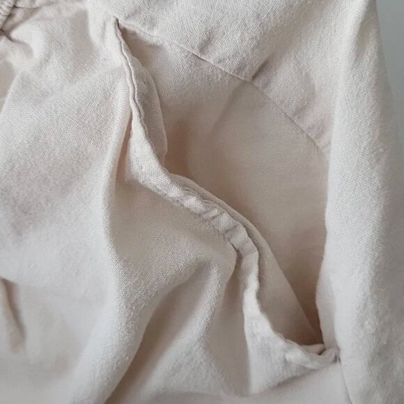 Uniqlo Cotton-Linen Relaxed Shorts Beige XS - Picture 7 of 8